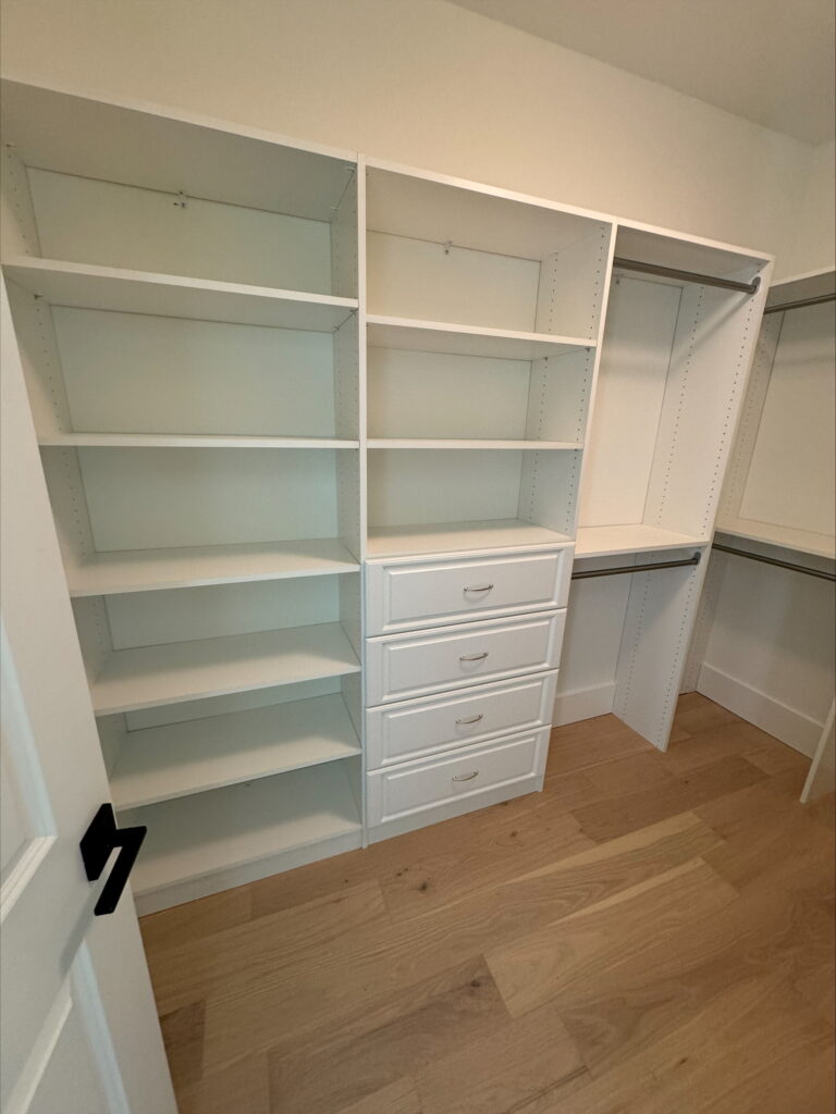 lam drawers an double hang