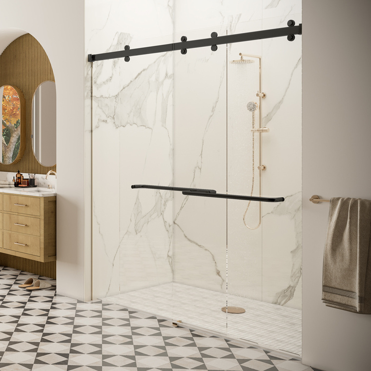 Cambridge barn-style shower doors